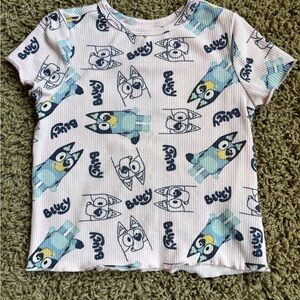 Kids T-Shirt - Blue and White